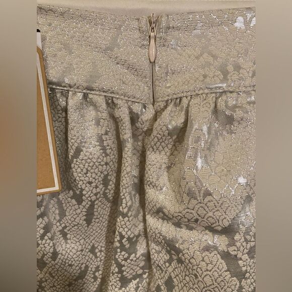 NWT Copper Key Silver Snake Print Skirt - Picture 3 of 8